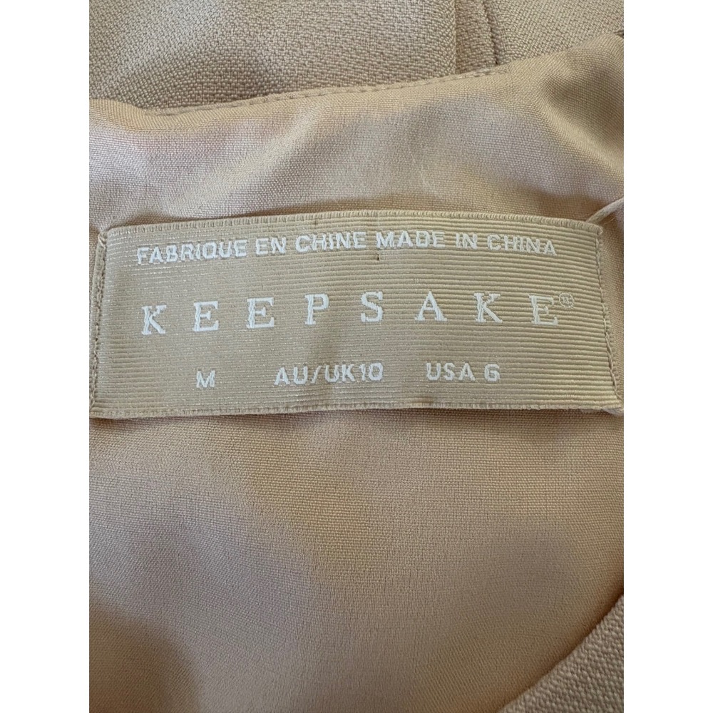 Keepsake The Label Maxi Dress Women Pink Halter Neck Tulip Wrap Size 6 NWT - Picture 4 of 16